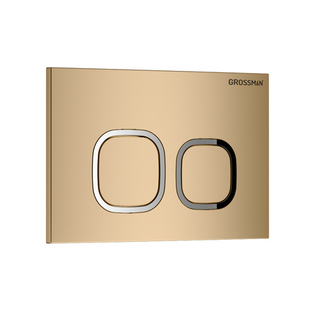 Клавиша смыва Grossman Cosmo 700.K31.02.310.310 золото матовый